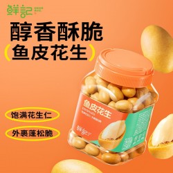 鲜记鱼皮花生258g/罐图3