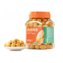 鲜记鱼皮花生258g/罐图6