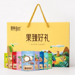 鲜记果臻好礼1.368kg/盒 休闲食品坚果果干 混装组合大礼包 果臻好礼图6