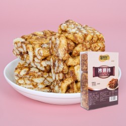厂家直销全鸡蛋液和面制作沙琪玛1盒*368g黑糖味传统糕点心食品图3