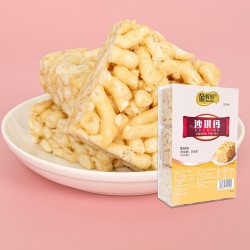厂家直销全鸡蛋液和面制作沙琪玛1盒*368g黑糖味传统糕点心食品图8