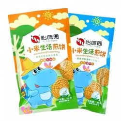 怡味园小米生活煎饼 38g*10包 整箱装图2