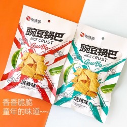 怡味园豌豆锅巴 140g*5袋图4