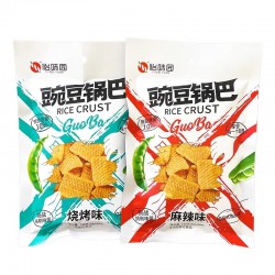 怡味园豌豆锅巴 140g*5袋图2