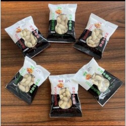 批发5件起发 咿呀独立小包装16包小薄皮花生蒜香味核桃坏了包赔味休闲零食炒货新货图2