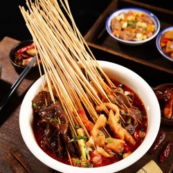 批发四川乐山苏稽马三妹钵钵鸡调味料红油藤椒味300g*20袋冷串串图2