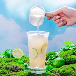 批发海融饮品咖啡植脂奶油 1kg*5包图5