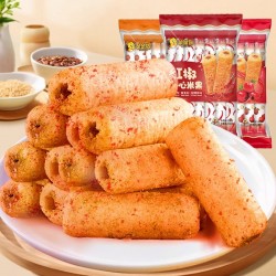 笨笨狗新口味粗粮米果 红椒1包+番茄1包（共2包）（约60根)图3