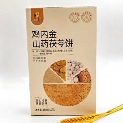 笨笨狗鸡内金山药茯苓饼 160g*5盒图3