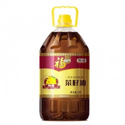 福临门 非转基因纯香菜籽油5L/桶 味道醇香 食用油 中粮出品图2