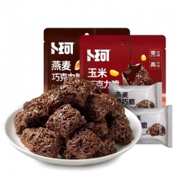 卜珂零点玉米燕麦黑巧脆黑巧克力谷物饼干零食小吃休闲食品图5