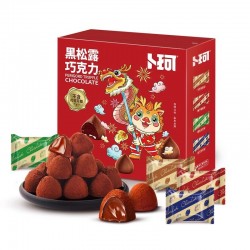 卜珂松露黑巧克力零食糖果礼盒装纯可可脂送礼年货送女友伴手礼图5