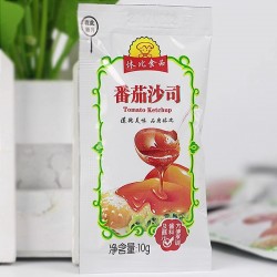 休比番茄酱料小包10g*100袋 手抓饼薯条汉堡披萨烘焙蕃茄酱沙司图5