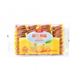 正航食品580g家庭装蛋哆哆鸡蛋味印花韧性饼干代餐健康零食包邮图5
