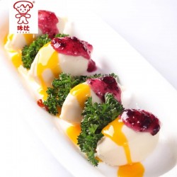 休比 蓝莓果酱 面包酱酸奶冰淇淋甜品烘焙原料340g水果酱早餐配料图2