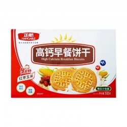 正航食品高钙早餐饼干礼盒红枣玉米鸡蛋牛奶口味办公室代餐饱腹零532g图2