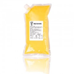 休比榴莲芒果风味酱1KG袋装 炸鸡酱料薯条热狗棒汉堡披萨调味蘸酱图5