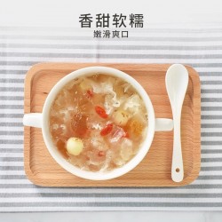 姚朵朵银耳片40g/罐 银耳干货古田糯耳碎片白木耳藜麦银耳羹羹图3