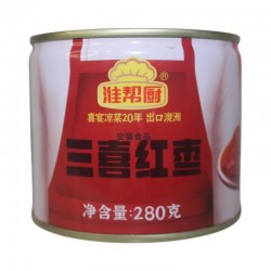 淮帮厨喜宴红枣罐头280g即食红枣香甜新鲜餐饮甜品酒店冷盘包邮图5