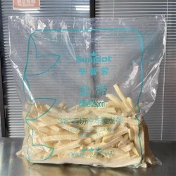 辛普劳蓝带3/8粗薯条2kg*6包/箱直切冷冻粗薯 商用半成品油炸小吃图5