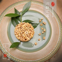 蒲议青稞麦饼米饼300g原味脆大米老式爆米花零食米麦通饼食品图3