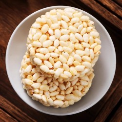 蒲议原味米饼零食米通食品脆炒米饼儿大米膨化传统小吃老式爆米花图2