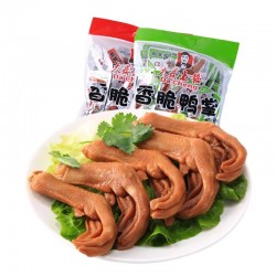 大晟土楼香脆泡鸭爪31.8克装卤味零食龙岩特产下洋泡鸭爪5个包邮图5