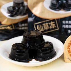即食烧仙草208g（5杯/袋）*3袋福建特产果冻布丁孩子爱吃清凉零食图5