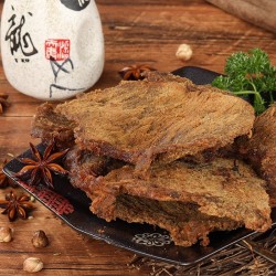 天生好果手撕牛肉干70克熟食沙爹味熟食美食牛肉脯粒小吃休闲零食图2