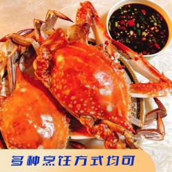 拾鲜生 梭子蟹液氮冻 3斤装 源头直采 冷链直达 4-6两图6