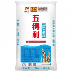 批发五得利25kg三星富强小麦粉 十袋以上79元 北京免费配送图2