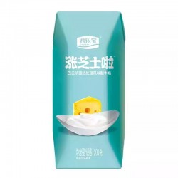 批发君乐宝涨芝士啦酸奶常温风味发酵乳200g*12盒图4
