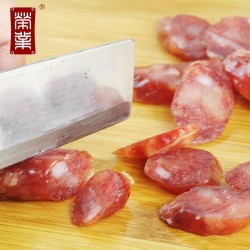 荣业腊味易发广式腊肠 广味香肠6分瘦500g广东腊味特产 批发图2