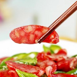 荣业广式腊肠吉祥腊肠250g/包传统常温 广式香肠 非即食swT图2