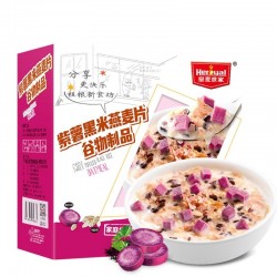麦片皇麦世家紫薯黑米燕麦片      600g图2