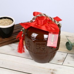 绍甬兴十年陈14度手工花雕酒1L两斤坛装一件代发图2