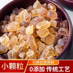 甬中糖小粒黄冰糖多晶体老冰糖土冰糖罐装甘蔗OEM贴牌代工图2