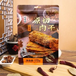 宏香记手撕肉干五香味 172g*1袋图2