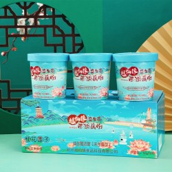 【秒冲成型】桂花莲子奇亚籽坚果藕粉方便冲调速溶藕粉代餐食品图3