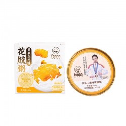 滋养有范豆乳玉米味花胶粥100g*5碗装 开盖即食图5
