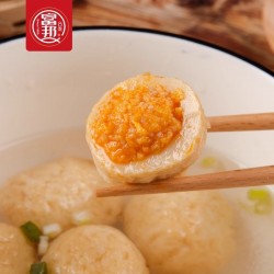 富邦 金黄鱼籽球420g火锅丸子关东煮麻辣烫丸子烧烤食材品图4