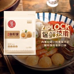 富邦 金黄鱼籽球420g火锅丸子关东煮麻辣烫丸子烧烤食材品图5