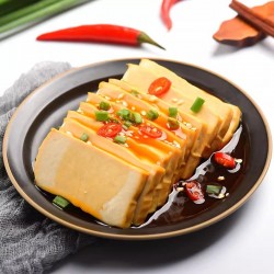 金福元盐豆腐 湖南特产武冈石磨原味嫩豆腐干香干豆制品图2