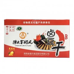 金福元厚豆干 休闲Q弹小零食香辣湖南特产武冈卤豆腐图4