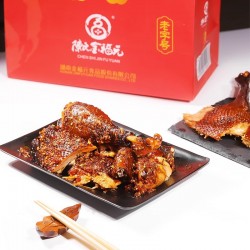 金福元卤鹅1250g 湖南特产武冈卤鹅整只包装特色菜节日礼盒装图3