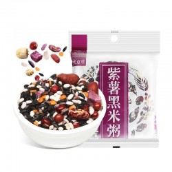 燕之坊_紫薯黑米粥150g紫米红豆莲子花生红小豆图4