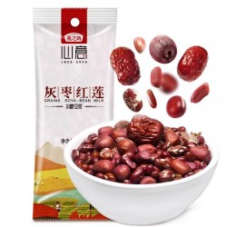 燕之坊灰枣红莲豆浆原料去核红枣黄豆浆红豆早餐图2
