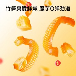 佳龙鲜笋魔芋92克*3袋素毛肚膳食纤维辣条素毛肚辣味休闲小零食图2