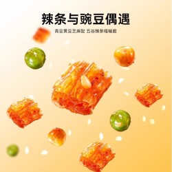 【佳龙盒装五谷杂粮辣条】解馋小零食美味麻辣儿时怀旧休闲零食图2