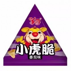 日生星三惠小虎脆尖角香酥脆锅巴膨化追剧休闲零食品饼干招待年货图5